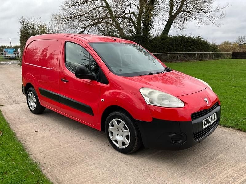 Red Used 2012 Peugeot Partner S Van | £2,000 (Super price) - Image 1/4
