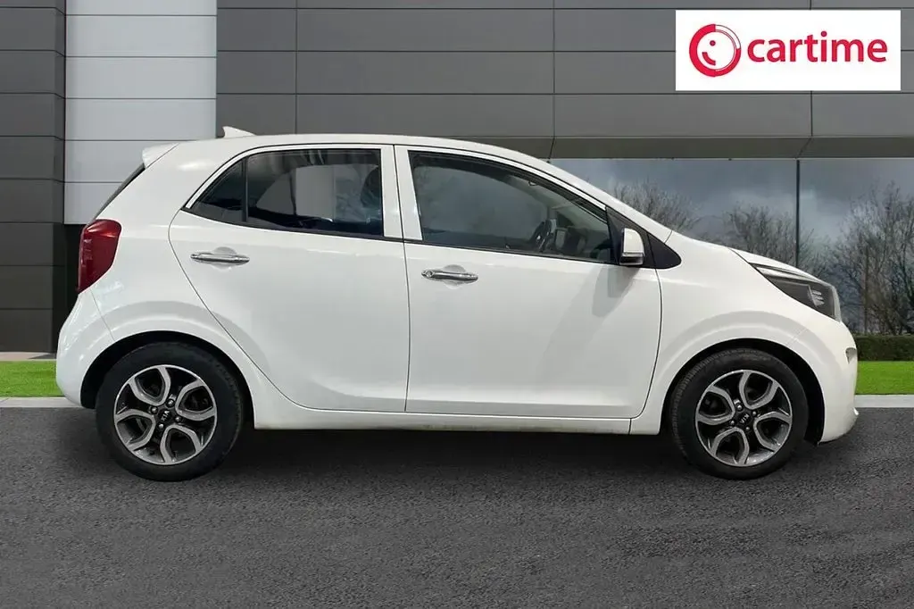 Used Kia Picanto 83 HP (61 kW) 2018 White Hatchback