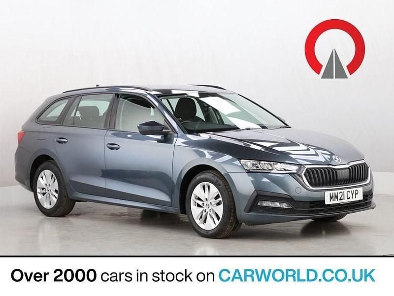Grey Used 2021 Skoda Octavia SE Technology Estate | £11,995 (Fair price) - Image 1/3