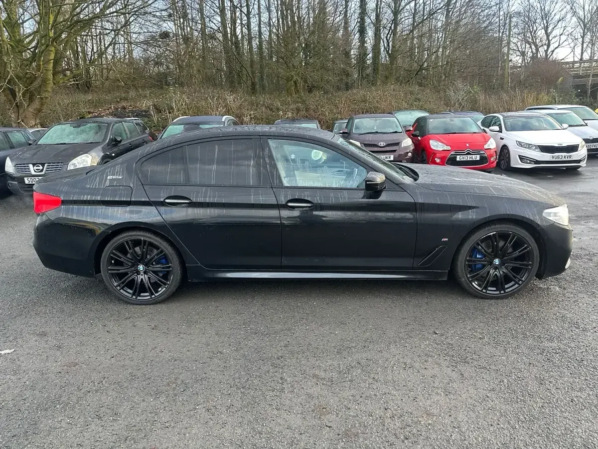 Used BMW 530e M Sport 252 HP (185 kW) 2017 Black Sedan