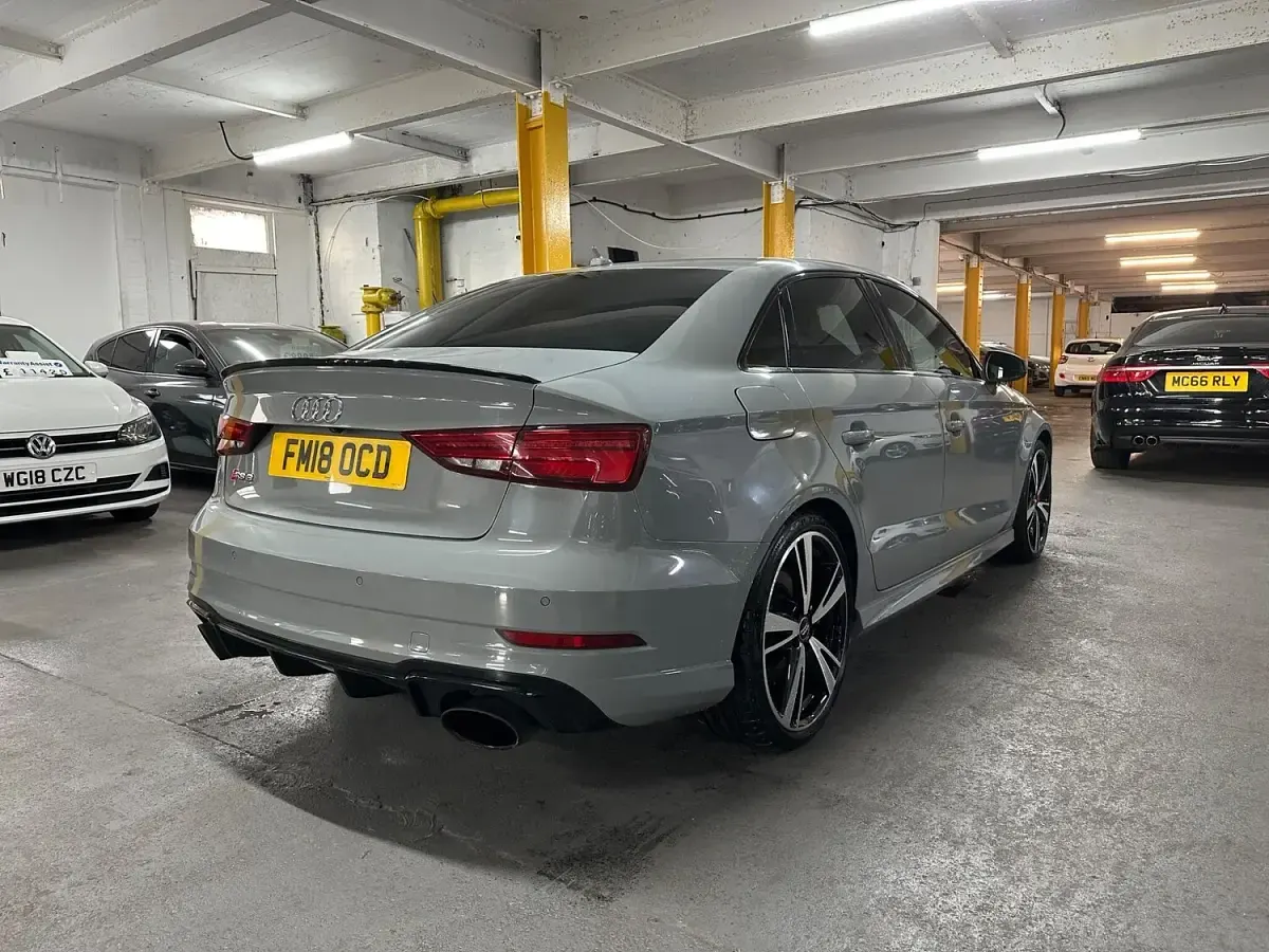 Used Audi RS3 Advanced 400 HP (294 kW) 2018 Grey Sedan