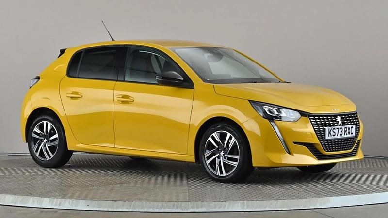 Yellow Used 2023 Peugeot 208 Allure+ Hatchback | £12,598 (Good price) - Image 1/4