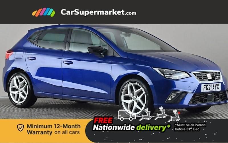 Blue Used 2021 Seat Ibiza FR Hatchback | £12,397 (Good price) - Image 1/3