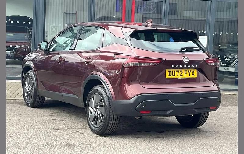 Used Nissan Qashqai Acenta Premium 138 HP (101 kW) 2022 Red SUV