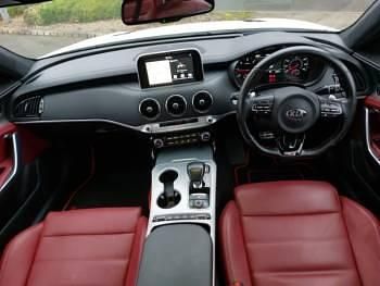 Used Kia Stinger GT-Line 197 HP (144 kW) 2019 White Hatchback