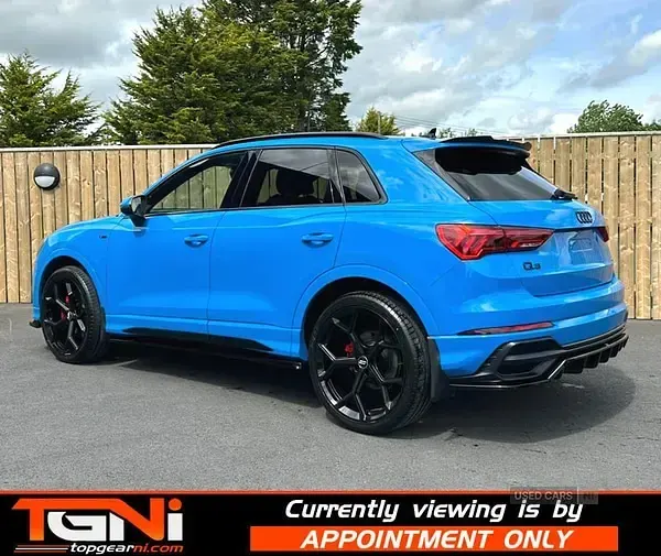 Used Audi Q3 S-Line 190 HP (139 kW) 2019 Blue SUV