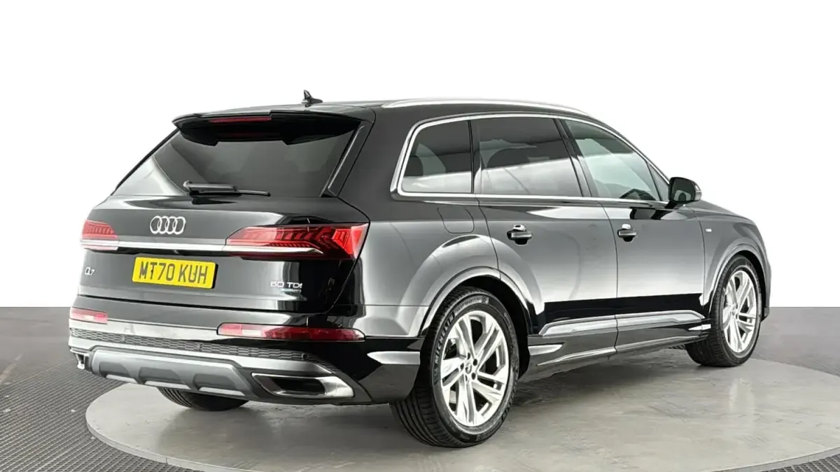 Used Audi Q7 S-Line 286 HP (210 kW) 2020 Black SUV