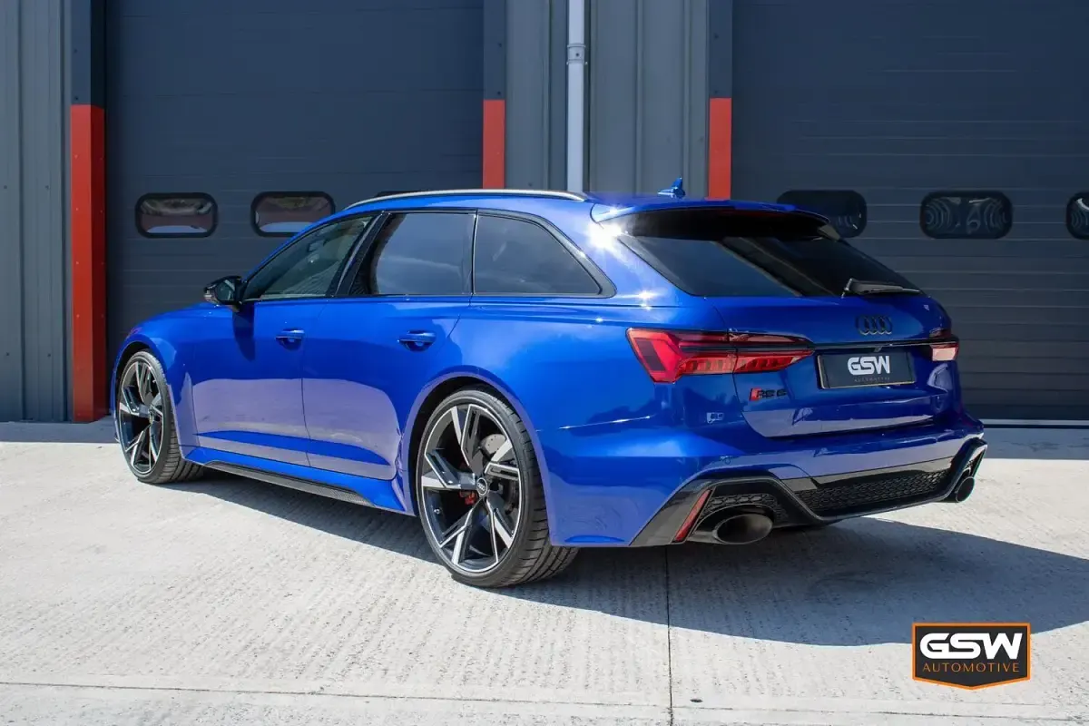 Used Audi RS6 Design 600 HP (441 kW) 2022 Blue Estate