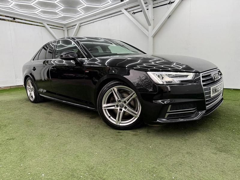 Used Audi A4 S-Line 190 HP (139 kW) 2016 Black Sedan