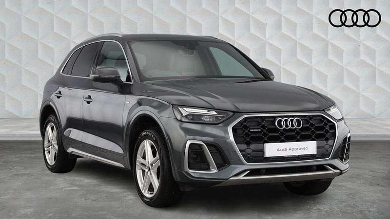 Grey Used 2023 Audi Q5 S-Line SUV | £33,750 (Fair price) - Image 1/4