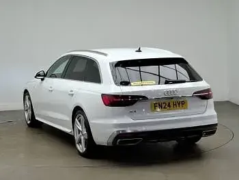 Used Audi A4 S-Line 204 HP (150 kW) 2024 White Estate