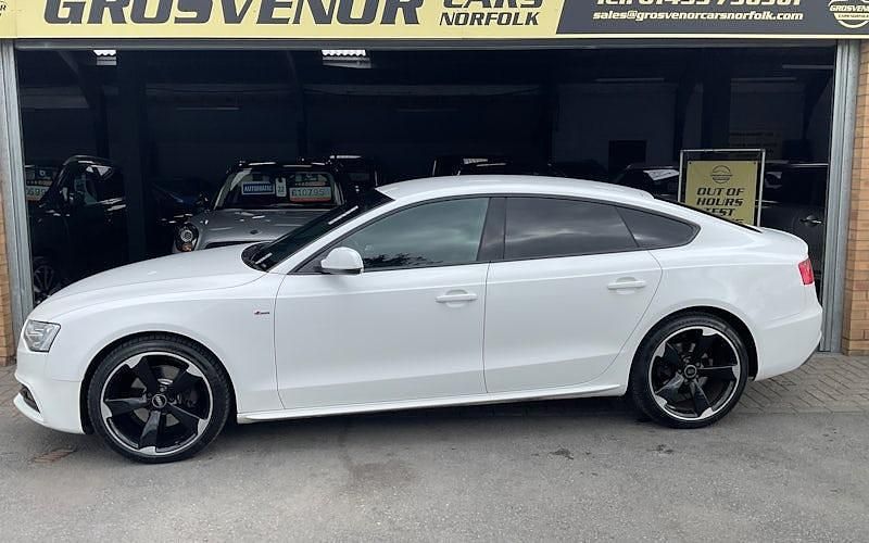 Used Audi A5 Sportback Black Edition 177 HP (130 kW) 2014 Hatchback