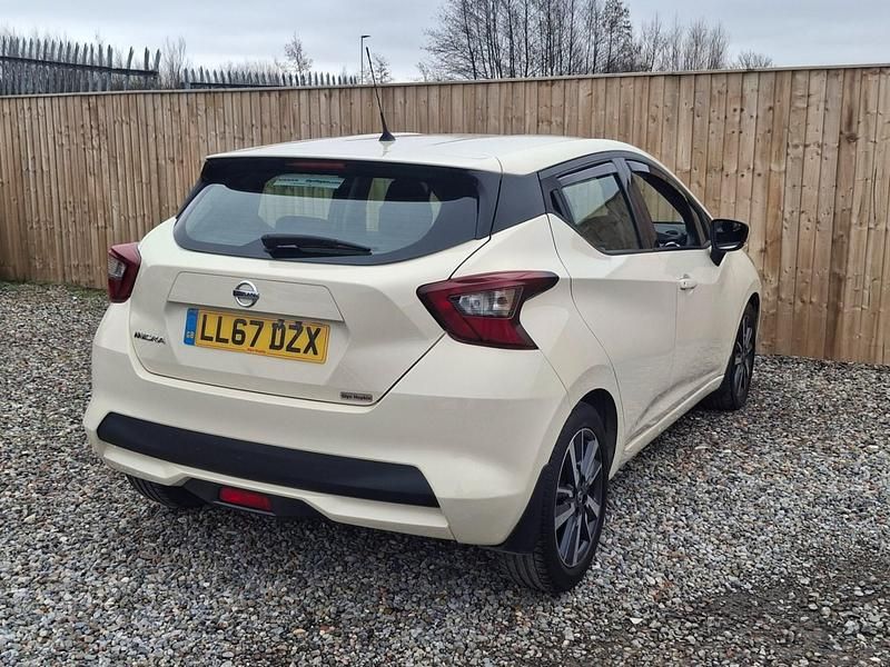 Used Nissan Micra Acenta Limited Edition 2018 White Hatchback