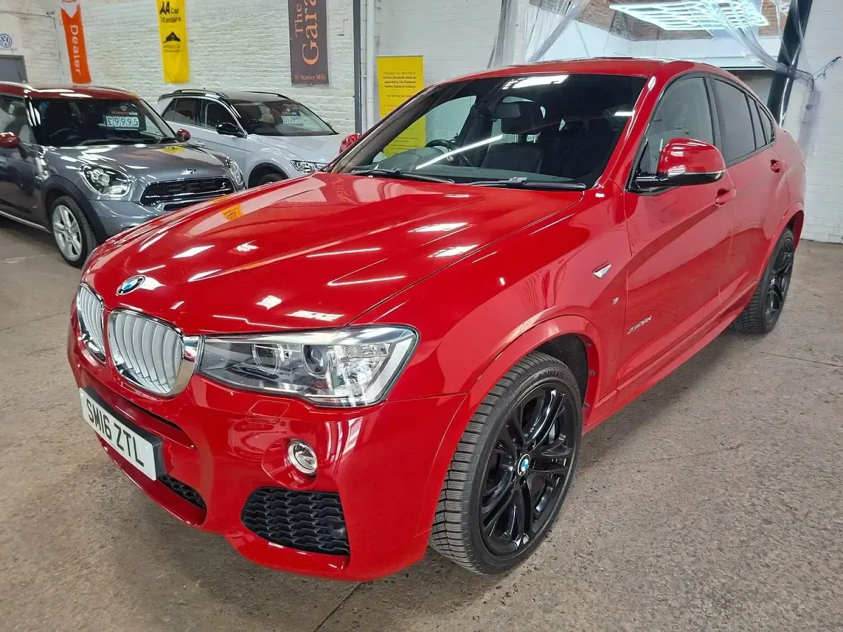 Used BMW X4 M Sport 2016 Red SUV