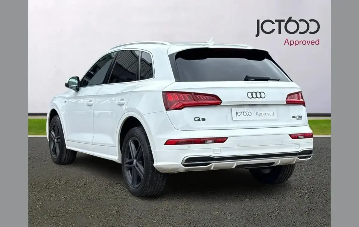 Used Audi Q5 S-Line 187 HP (137 kW) 2018 White SUV