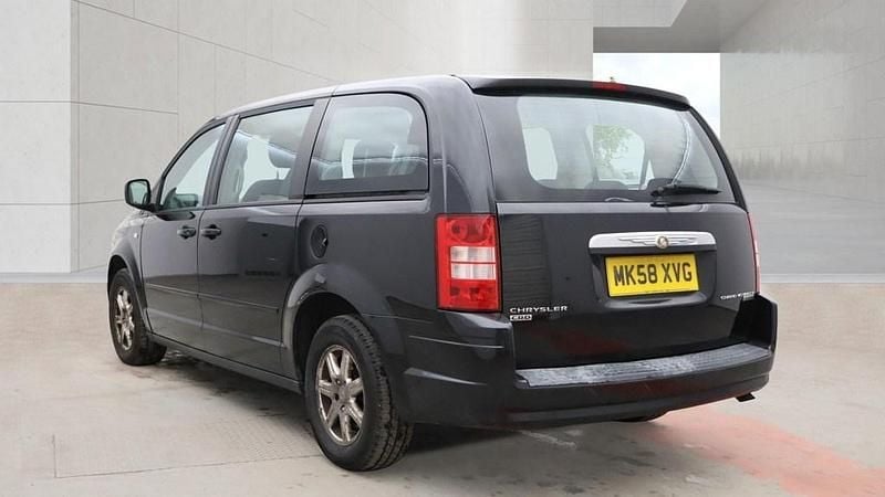 Used Chrysler Grand Voyager 2008 Black MPV