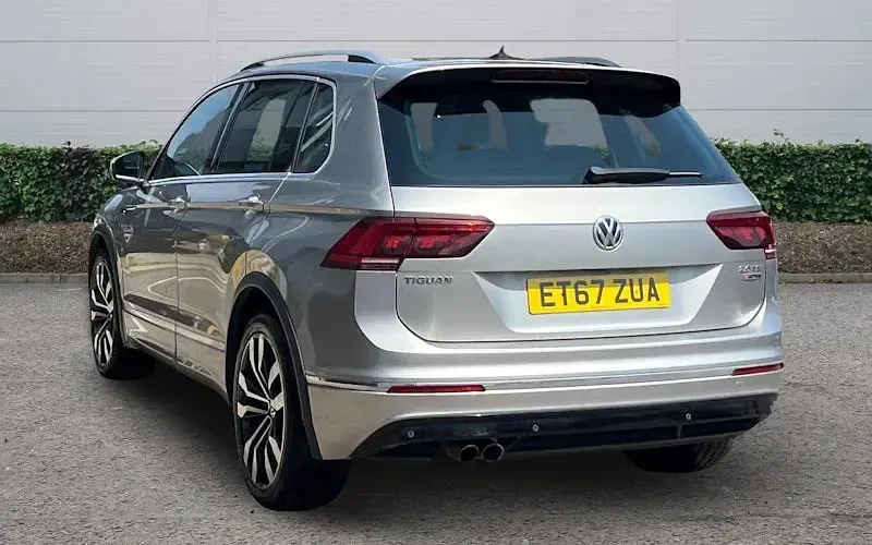 Used VW Tiguan R-line 179 HP (131 kW) 2017 Silver SUV