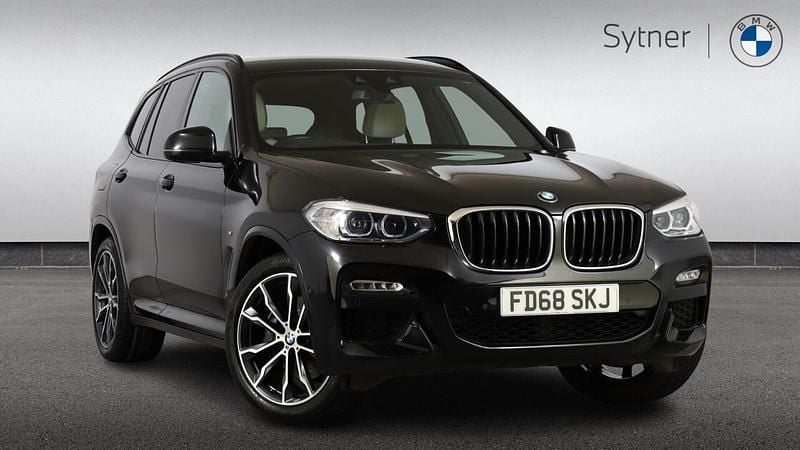 Used BMW X3 M Sport 261 HP (191 kW) 2019 Black SUV