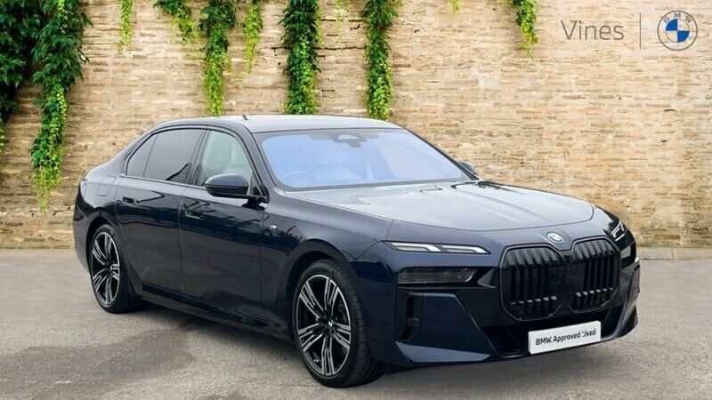 Blue Used 2024 BMW 750e M Sport Sedan | £72,990 (Super price) - Image 1/4