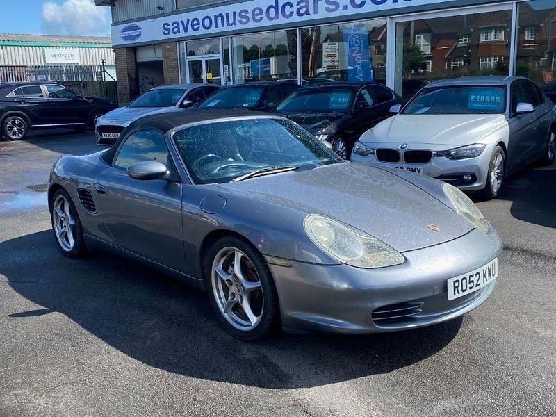 Used Porsche Boxster 228 HP (167 kW) 2002 Grey Cabriolet
