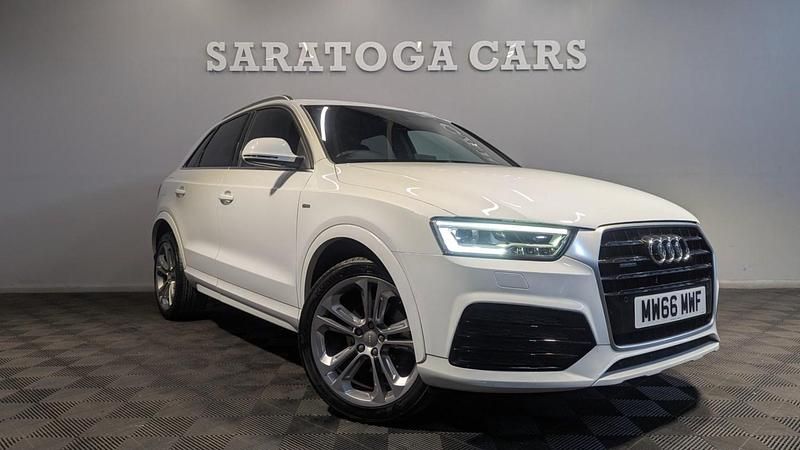 White Used 2016 Audi Q3 S-line plus SUV | £12,495 (Good price) - Image 1/3