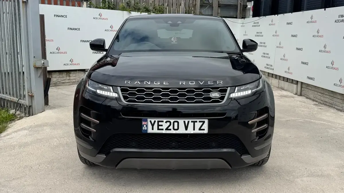 Used Land Rover Range Rover evoque R-Dynamic 2020 Black SUV