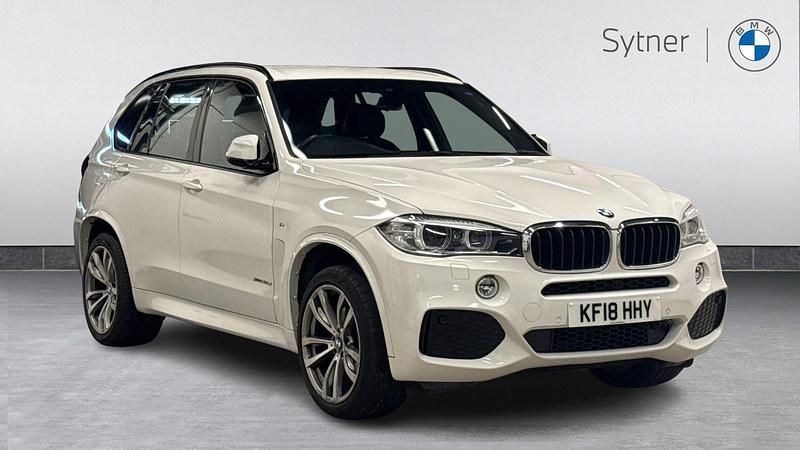 White Used 2018 BMW X5 M Sport SUV | £25,500 (Fair price) - Image 1/4