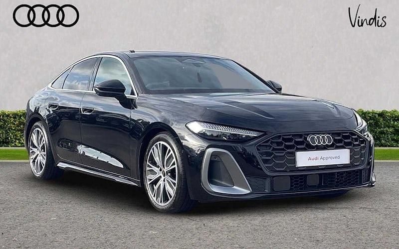 Black New 2025 Audi A5 Advanced Coupe | £41,376 (Fair price) - Image 1/4