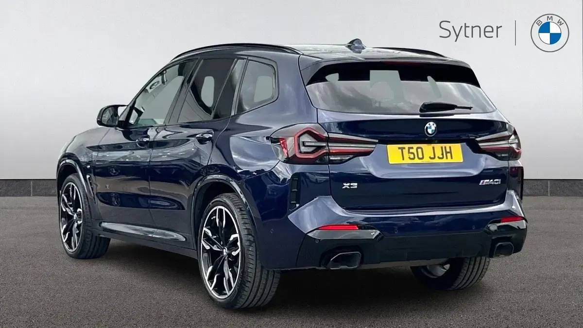 Used BMW X3 M Sport 355 HP (261 kW) 2022 Blue SUV