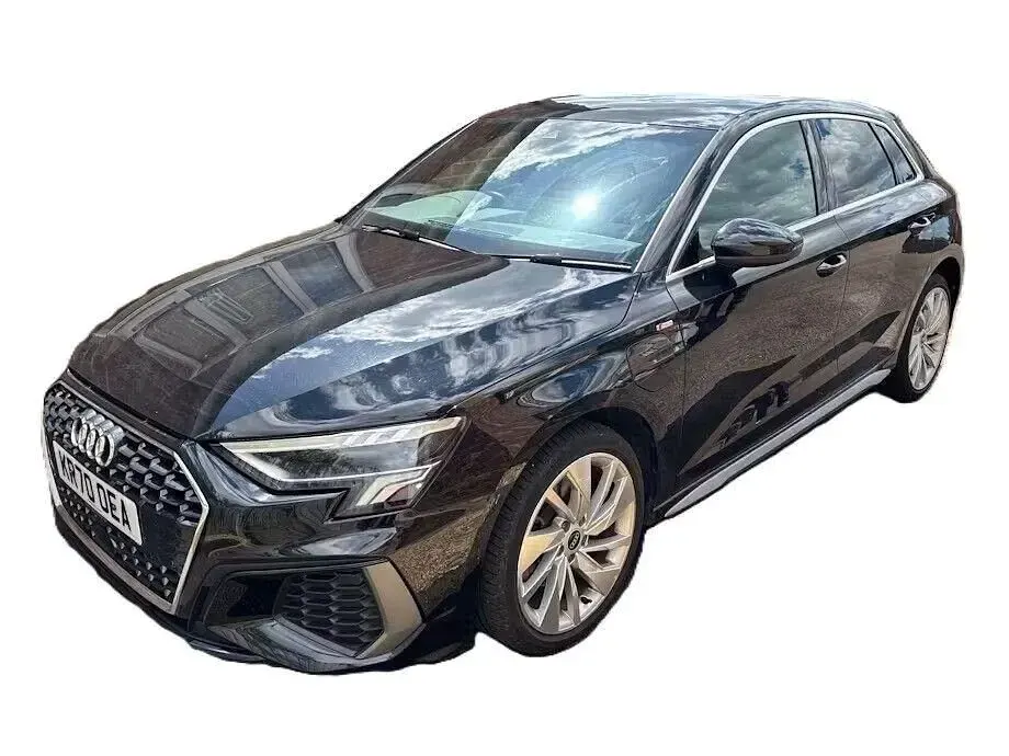 Used Audi A3 Sportback e-tron S-Line 2020 Black Hatchback