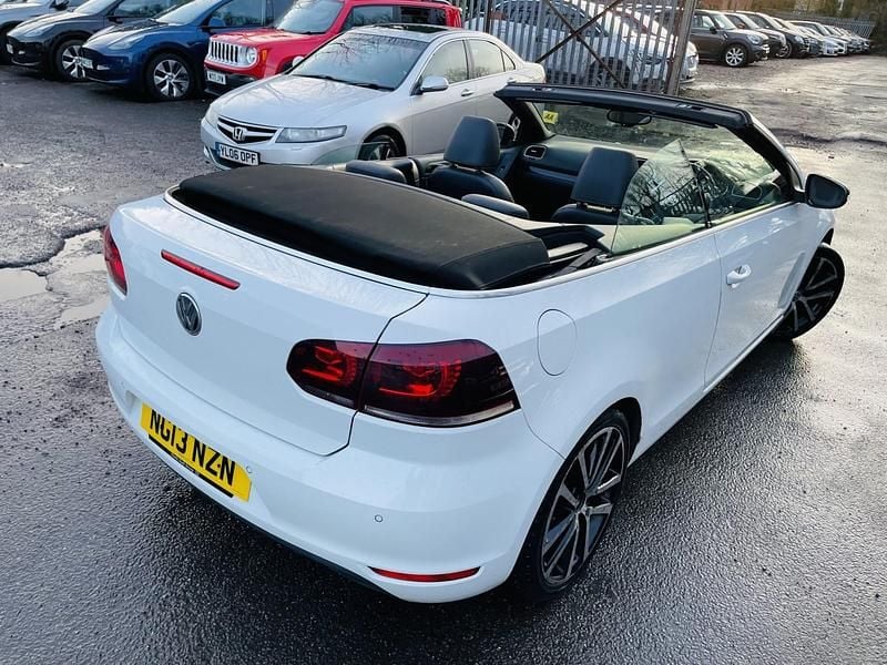 Used VW Golf Cabriolet GT 140 HP (102 kW) 2013 White Cabriolet