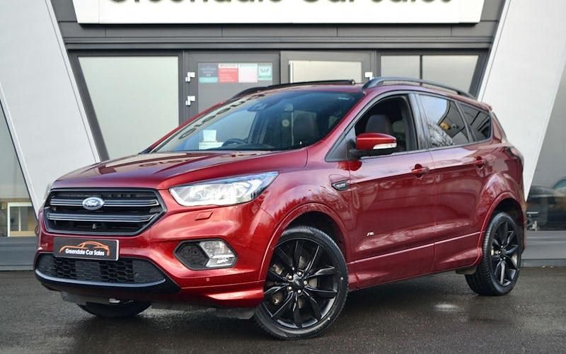 Used Ford Kuga ST-Line X 180 HP (132 kW) 2018 Red SUV