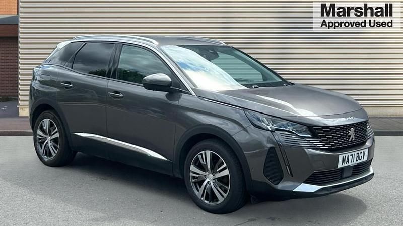 Grey Used 2021 Peugeot 3008 Allure Premium Estate | £16,450 (Fair price) - Image 1/1
