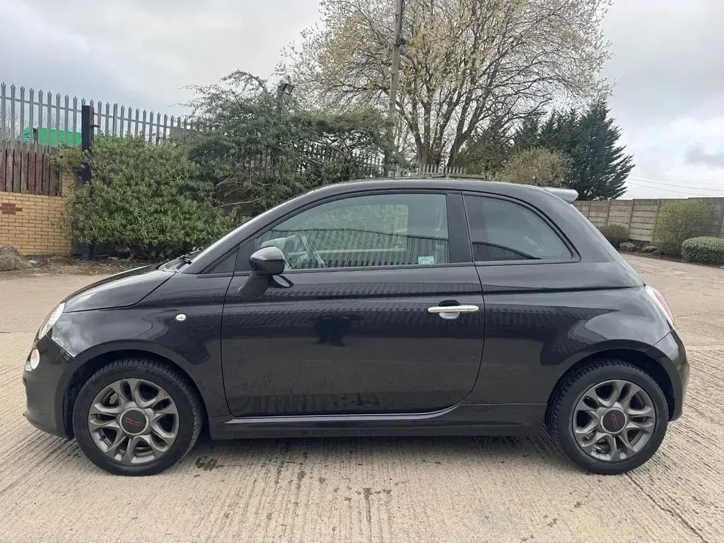 Used Fiat 500 S 69 HP (50 kW) 2014 Black Hatchback