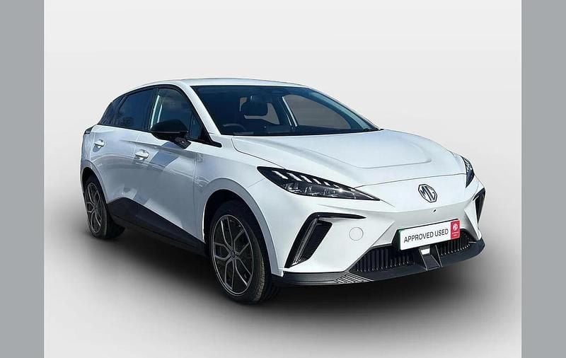 Ny MG MG4 EV Trophy 147 kW (200 HK) 2026 Vit Halvkombi