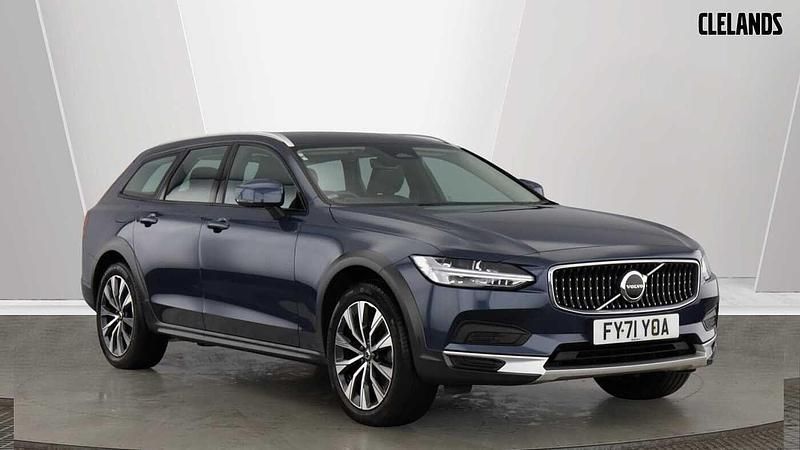 Blue Used 2021 Volvo V90 CC Estate | £33,550 (A bit pricey) - Image 1/4