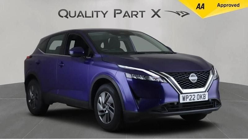 Blue Used 2022 Nissan Qashqai Acenta Premium SUV | £14,375 (Super price) - Image 1/4