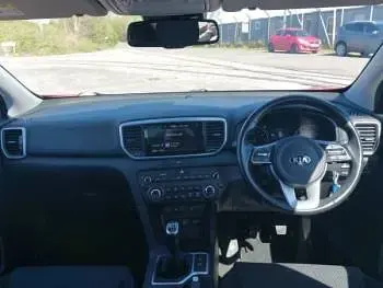 Begagnad Kia Sportage 130 HK (95 kW) 2021 Röd SUV
