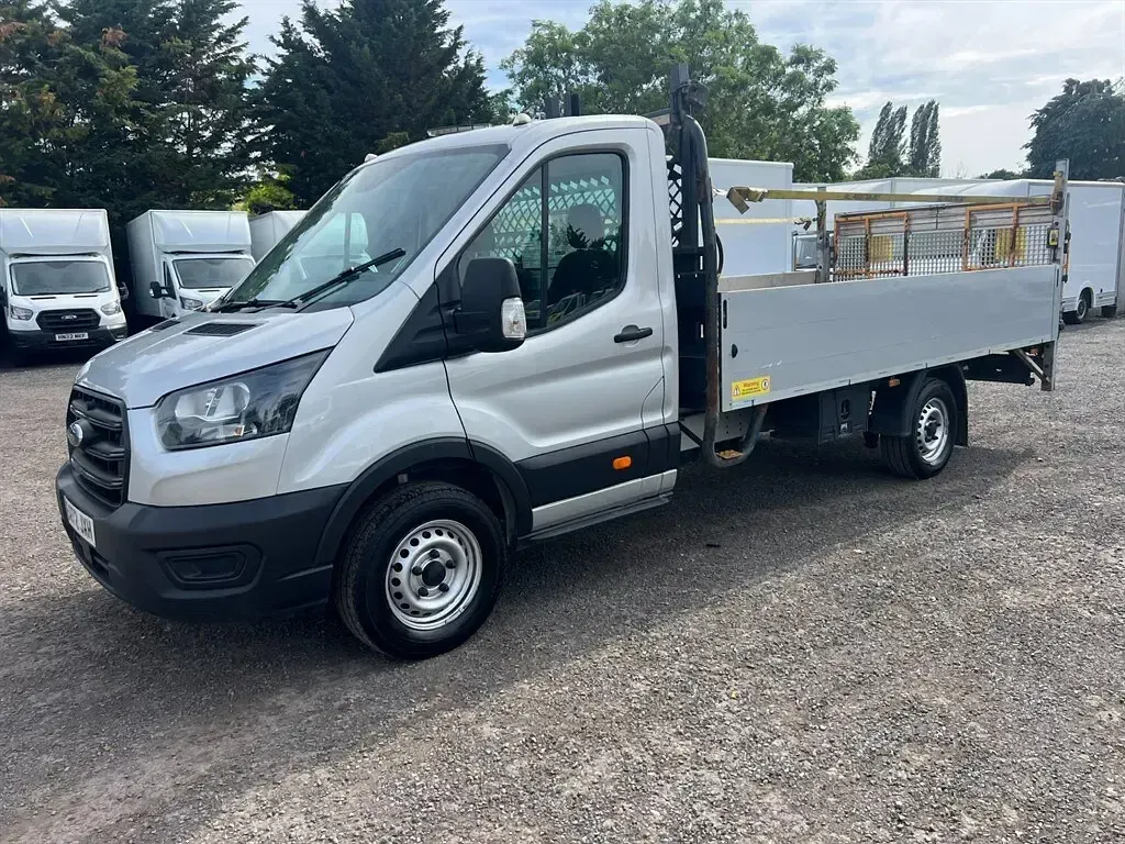 Used Ford Transit 130 HP (95 kW) 2023 Silver/blue Cabriolet