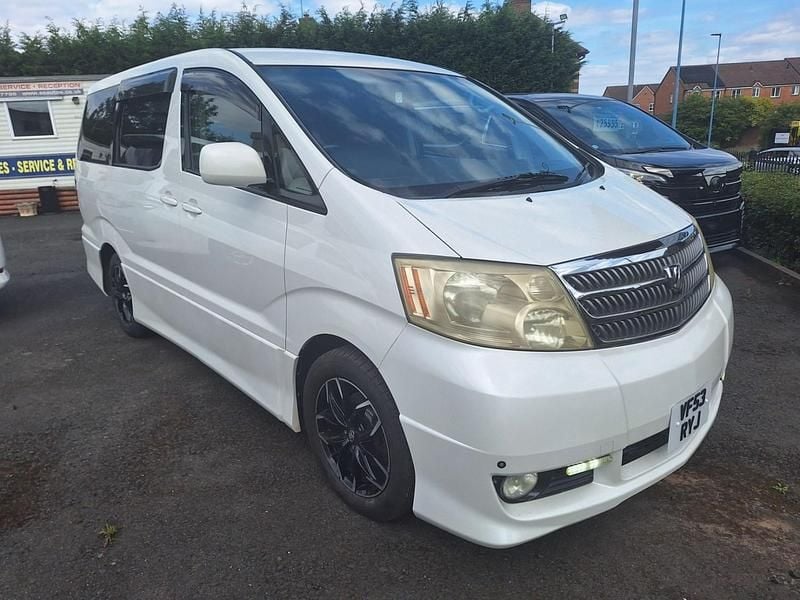 Pearl white Used 2003 Toyota Alphard MPV | £5,495 (Fair price) - Image 1/4