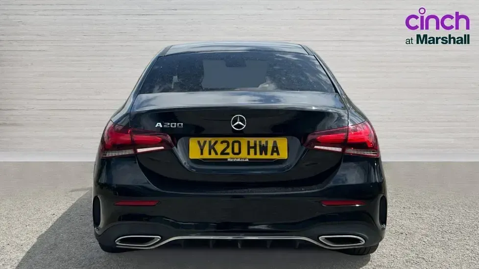 Used Mercedes A200 AMG line 163 HP (119 kW) 2020 Black