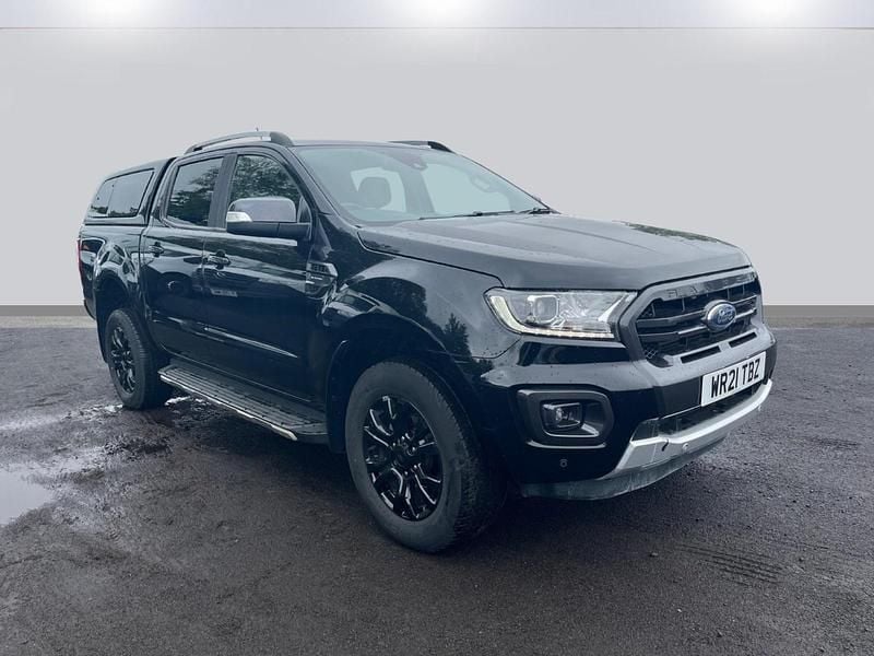 Black Used 2021 Ford Ranger Wildtrack Pickup | £15,990 (Super price) - Image 1/4