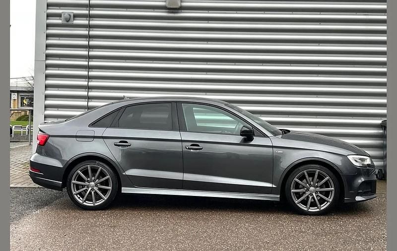 Used Audi A3 Black Edition 147 HP (108 kW) 2017 Grey Sedan