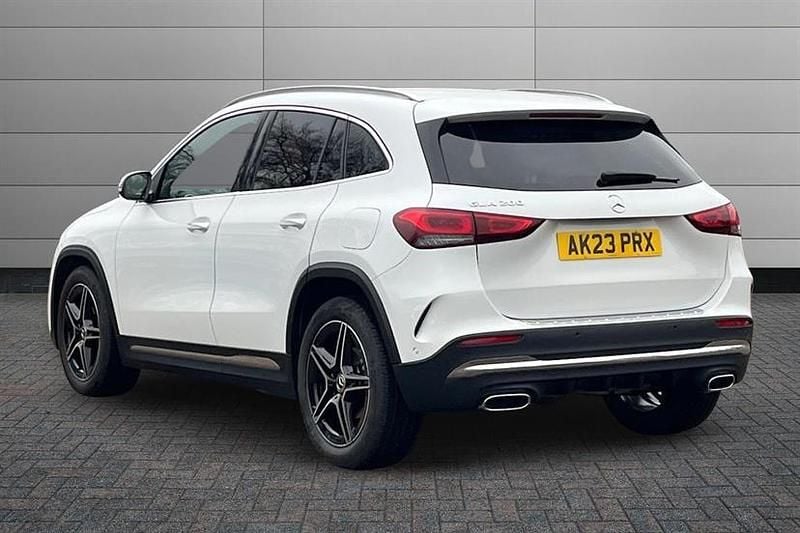 Used Mercedes GLA200 AMG Line Premium 163 HP (119 kW) 2023 Digital white SUV