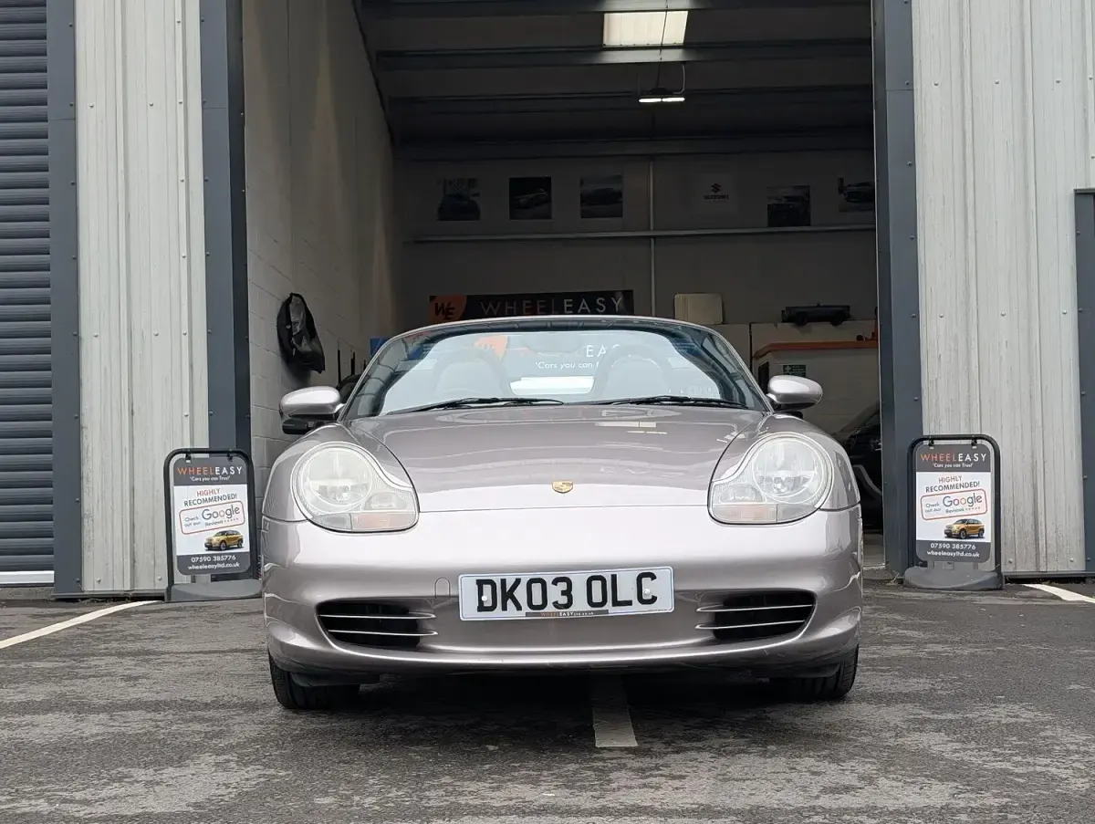 Used Porsche 986 Boxster 228 HP (167 kW) 2003 Grey Cabriolet