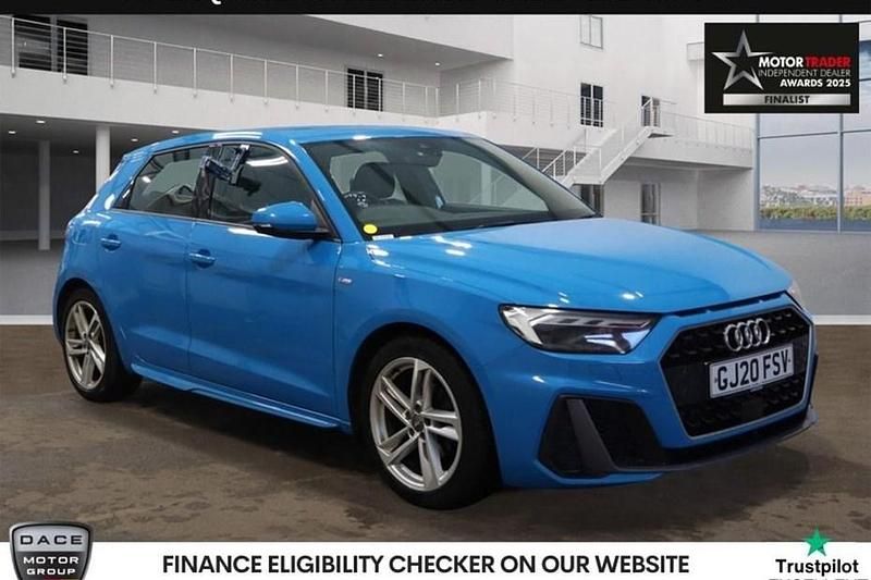 Blue Used 2020 Audi A1 Sportback S-Line Hatchback | £13,890 (Fair price) - Image 1/1