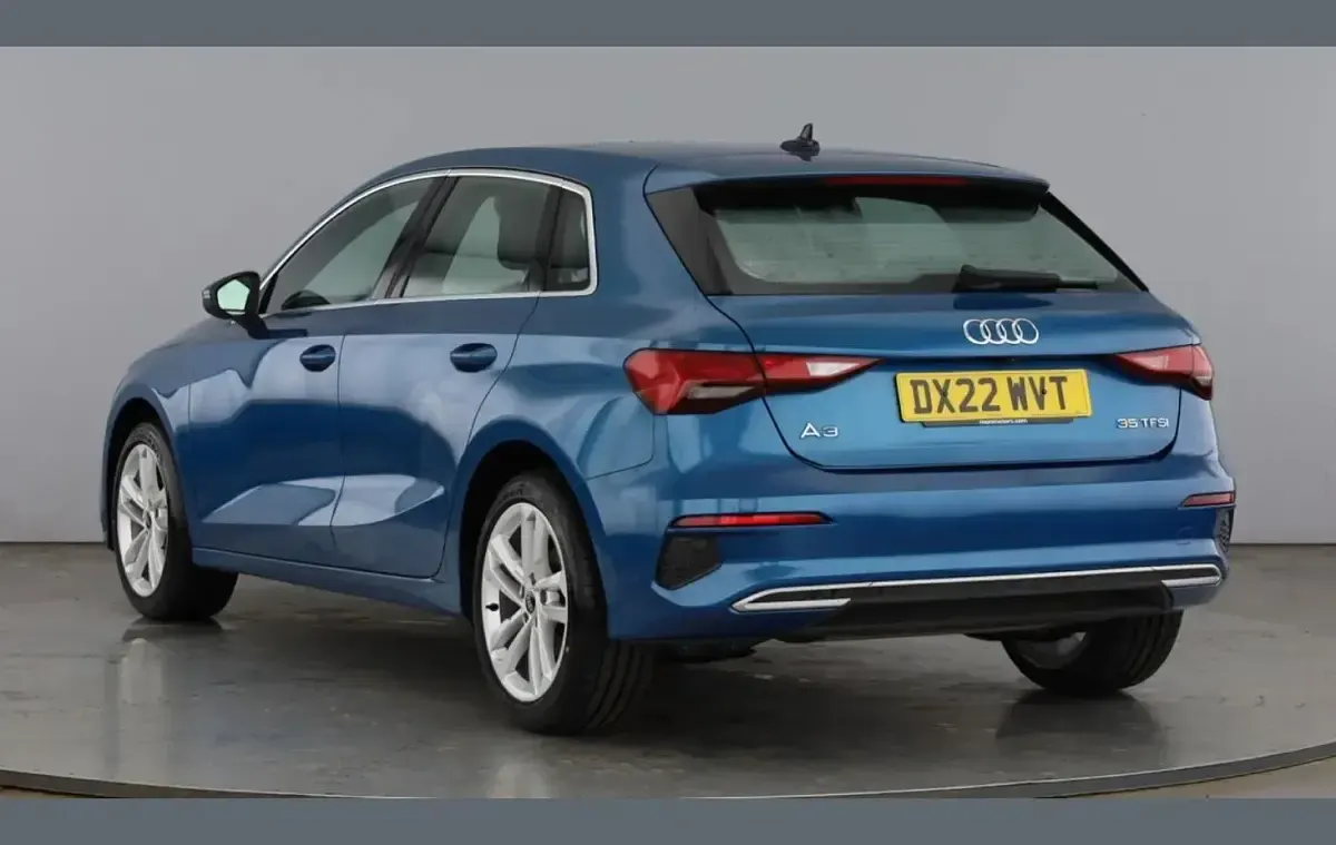 Used Audi A3 Sport 150 HP (110 kW) 2022 Blue Sedan