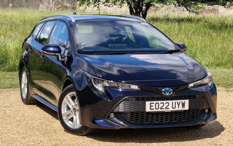 Obsidian blue Used 2022 Toyota Corolla Estate | £18,990 (Good price) - Image 1/4