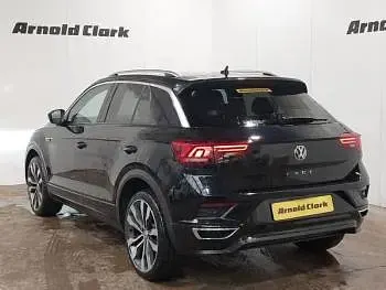 Used VW T-Roc R-line 115 HP (84 kW) 2019 Black SUV