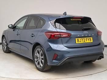 Used Ford Focus ST-Line 125 HP (91 kW) 2022 Blue Hatchback